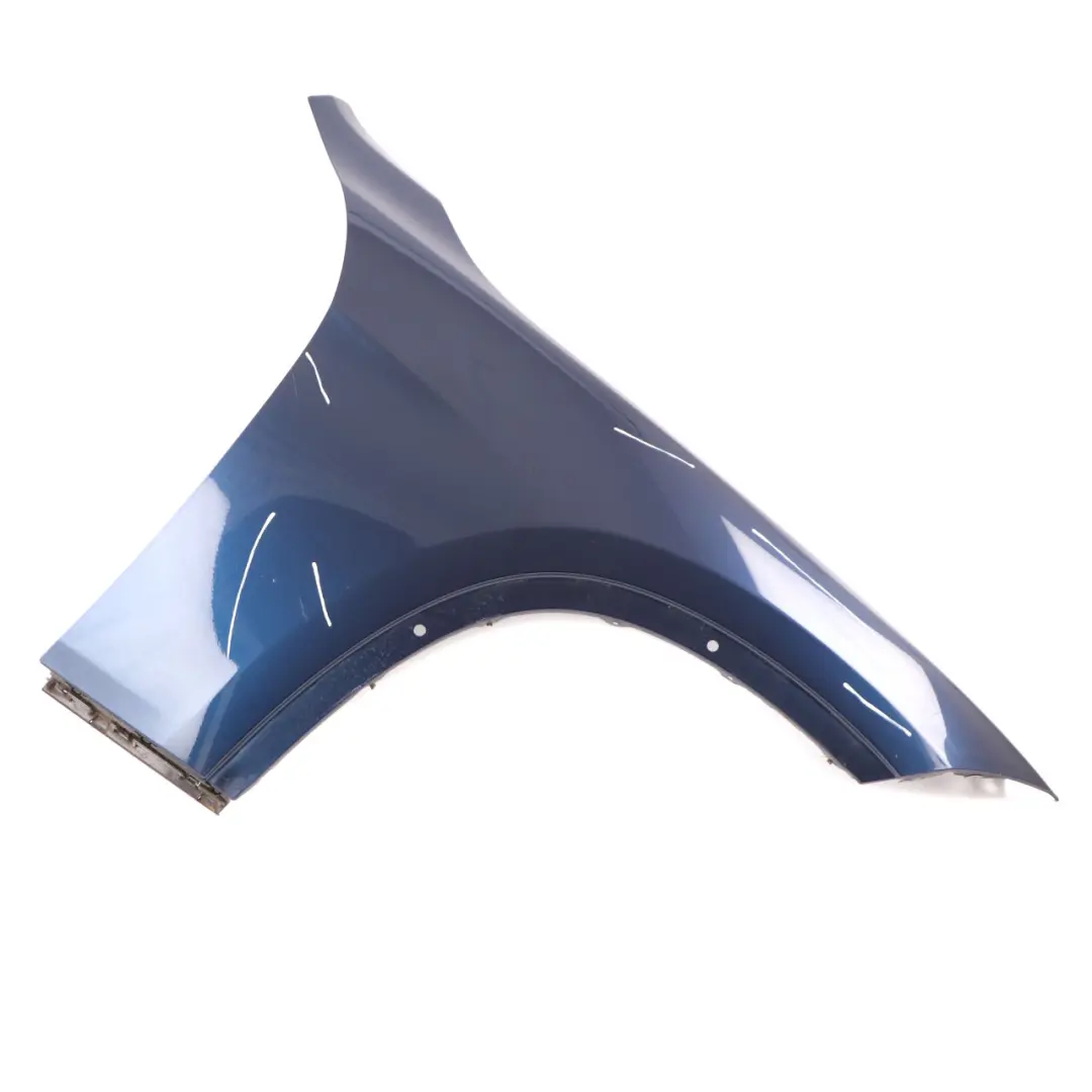  Side Wing Panel BMW X1 E84 Front Right O/S Fender Tiefseeblau Blue Metallic A76 - SKU 7332424-DSB - Part number 7332424
