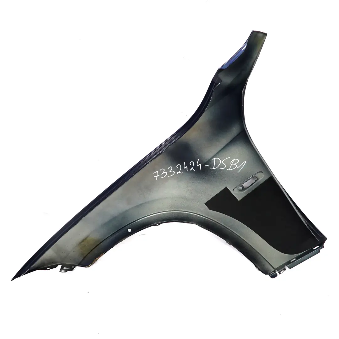 Side Wing Panel BMW X1 E84 Front Right O/S Fender Tiefseeblau Blue Metallic A76 to with Part number 7332424 Side Wing Panel BMW X1 E84 Front Right O/S Fender Tiefseeblau Blue Metallic A76 - SKU 7332424-DSB1 - Part number 7332424