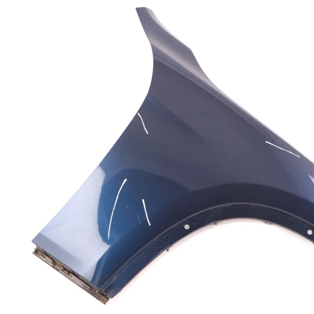  Side Wing Panel BMW X1 E84 Front Right O/S Fender Tiefseeblau Blue Metallic A76 - SKU 7332424-DSB - Part number 7332424