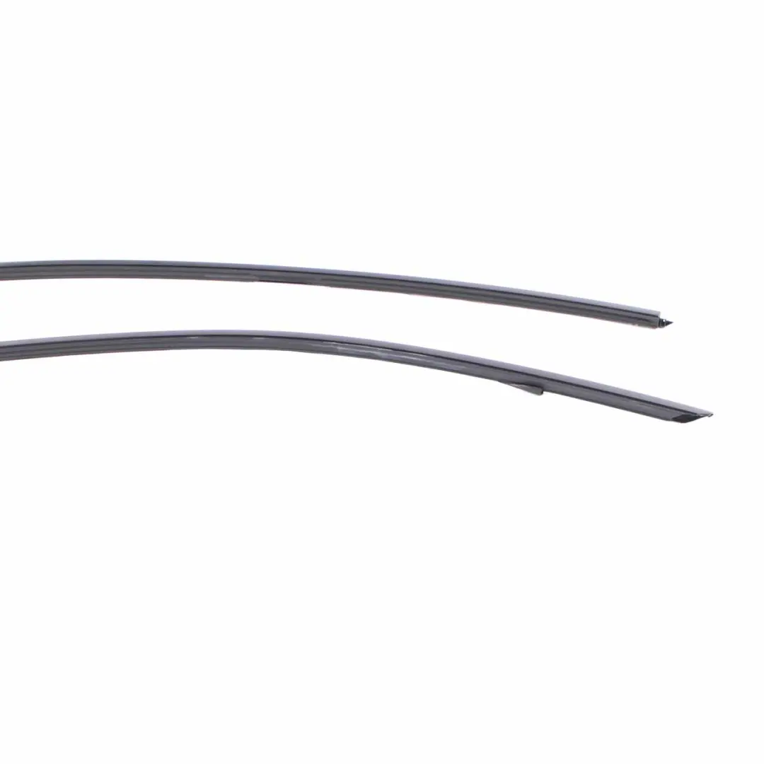  Side Frame Finisher BMW F36 Front Left Right N/O/S Window Trim Strip Black Set - SKU 7332537-1 - Part number 7332537