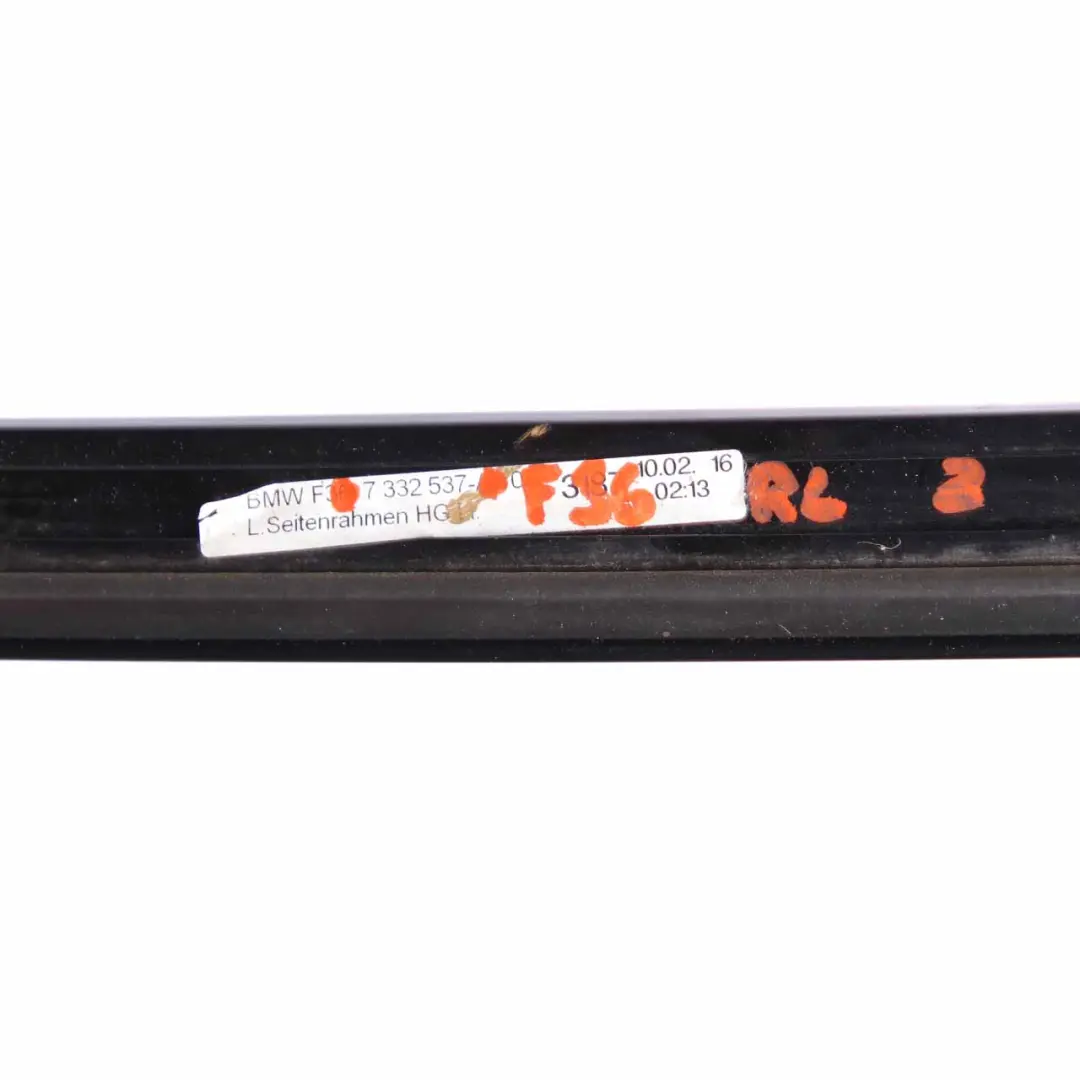  Side Frame Finisher BMW F36 Front Left N/S Door Window Trim Strip Black - SKU 7332537 - Part number 7332537