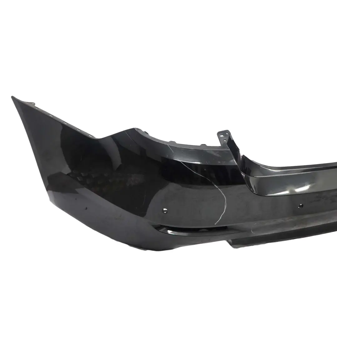 Bumper Panel PDC Black Sapphire Metallic - 475 to BMW 5 Series F10 LCI Rear with Part number 7332764 BMW 5 Series F10 LCI Rear Bumper Panel PDC Black Sapphire Metallic - 475 - SKU 7332764-BS - Part number 7332764