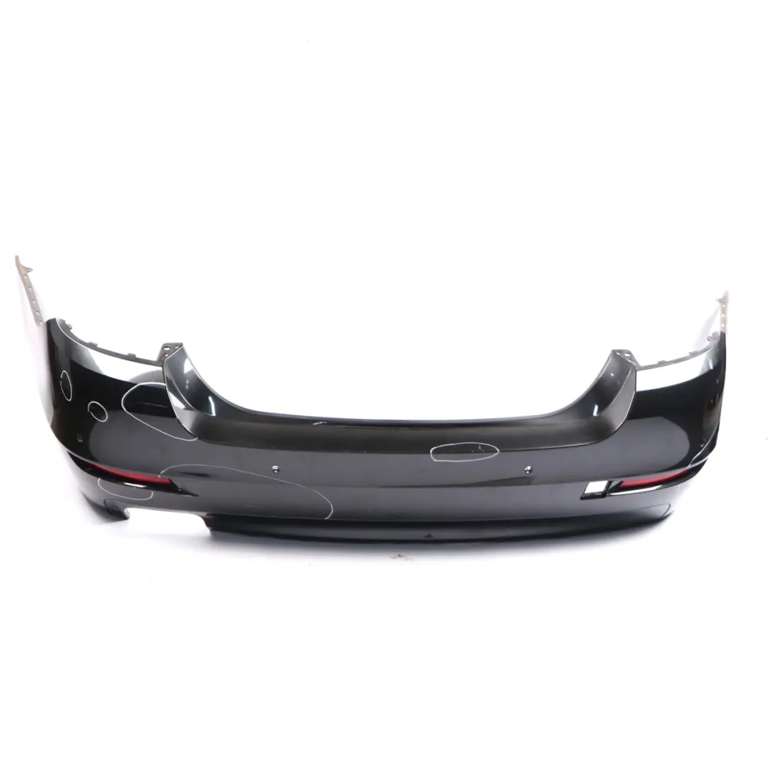 Bumper Panel PDC Sophistograu Grey Metallic - A90 to BMW F10 LCI Rear with Part number 7332764 BMW F10 LCI Rear Bumper Panel PDC Sophistograu Grey Metallic - A90 - SKU 7332764-SOP - Part number 7332764