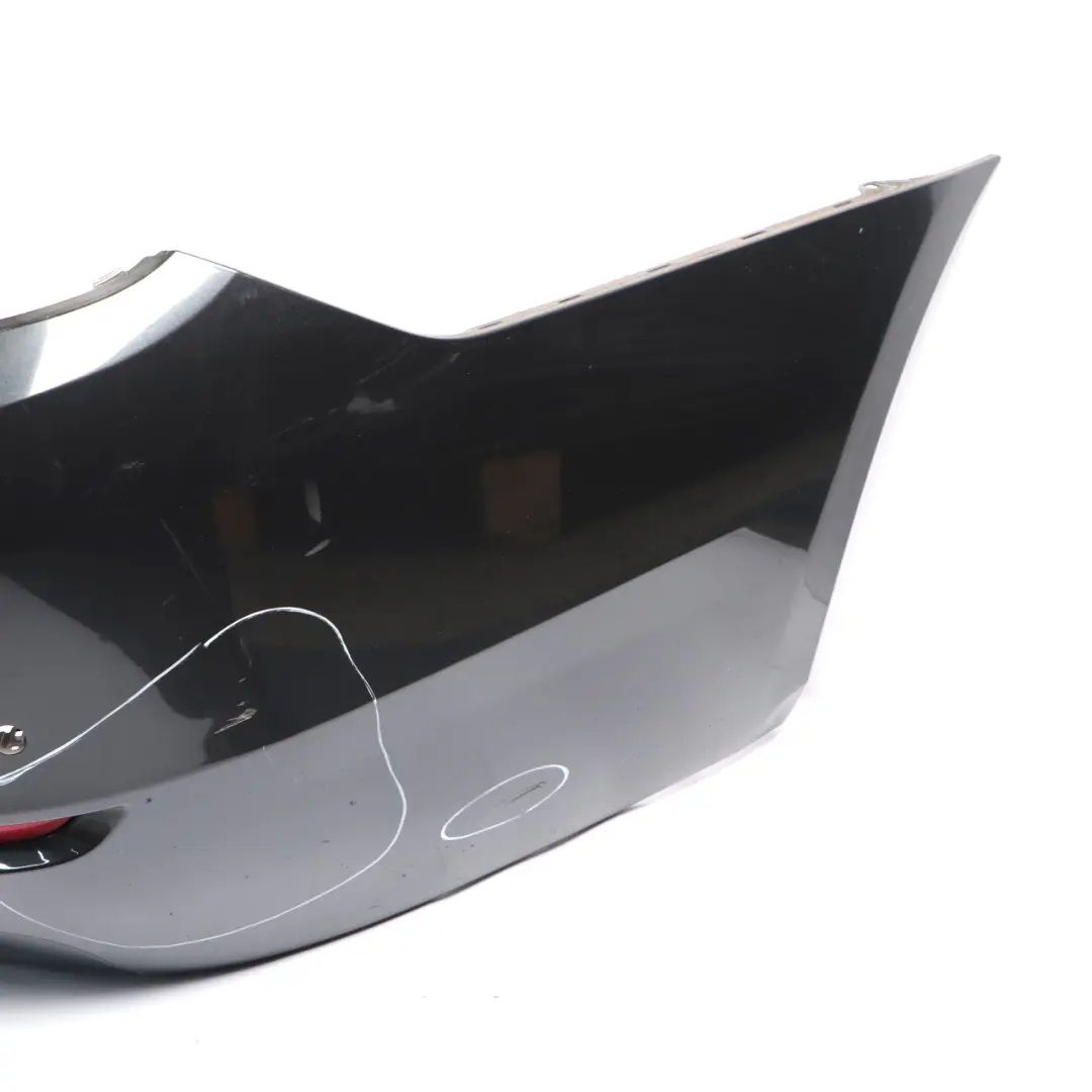 BMW F10 LCI Rear Bumper Panel PDC Sophistograu Grey Metallic - A90 - SKU 7332764-SOP - Part number 7332764