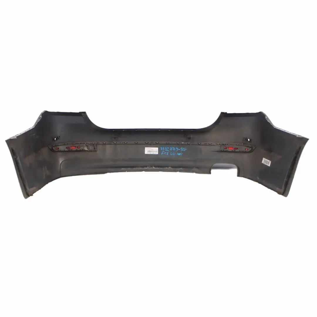 Bumper Panel PDC Covering Spacegrau Space Grey Metallic - A52 to BMW F10 LCI Rear with Part number 7332773 BMW F10 LCI Rear Bumper Panel PDC Covering Spacegrau Space Grey Metallic - A52 - SKU 7332773-SCG - Part number 7332773