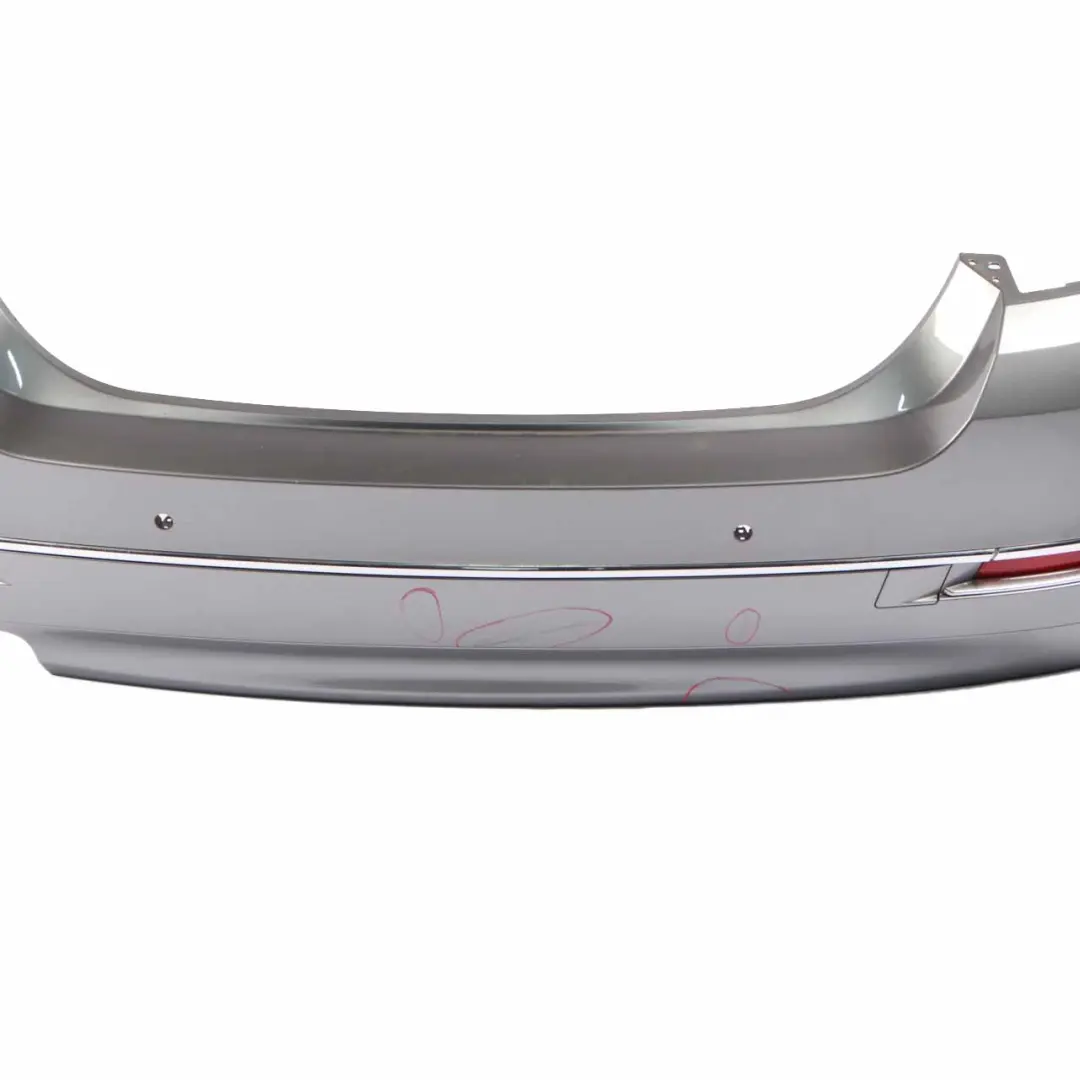 Bumper Panel PDC Covering Spacegrau Space Grey Metallic - A52 to BMW F10 LCI Rear with Part number 7332773 BMW F10 LCI Rear Bumper Panel PDC Covering Spacegrau Space Grey Metallic - A52 - SKU 7332773-SCG - Part number 7332773