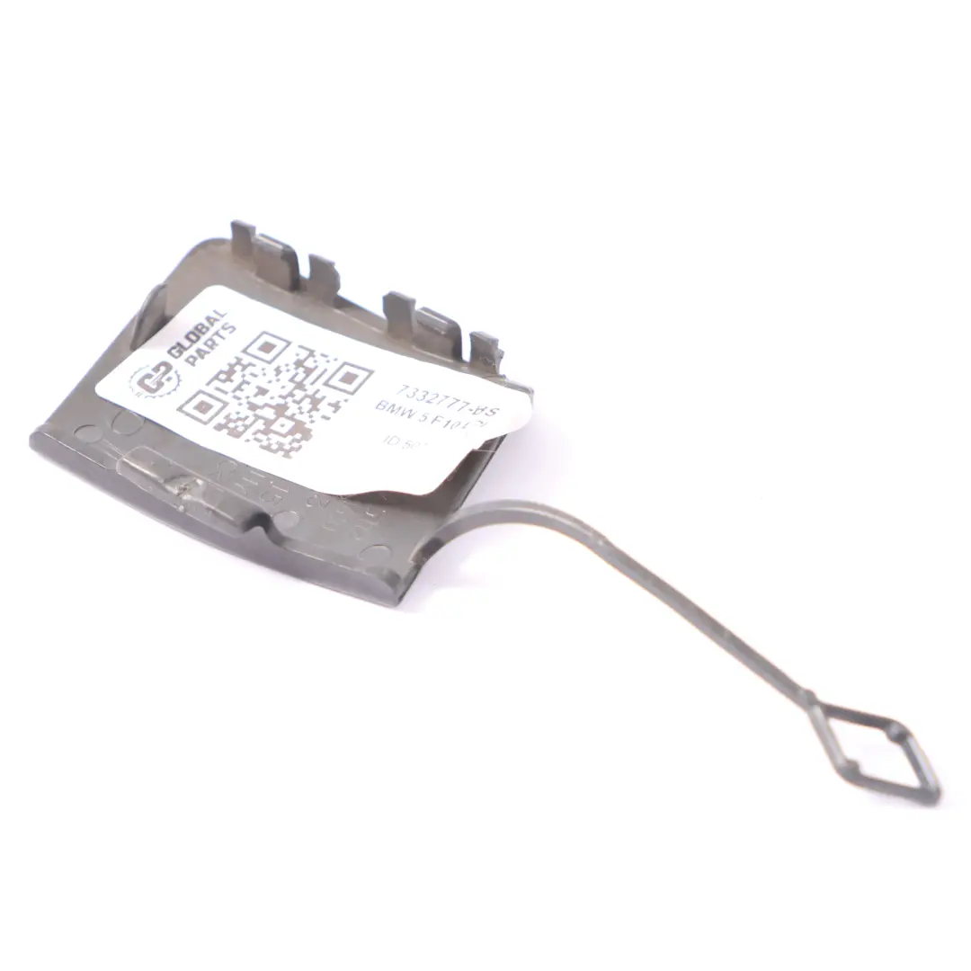 BMW F10 Ojo Remolque Tapa Parachoques Trasero Flap Negro Zafiro Metálico - SKU 7332777-BS - Número de pieza 7332777