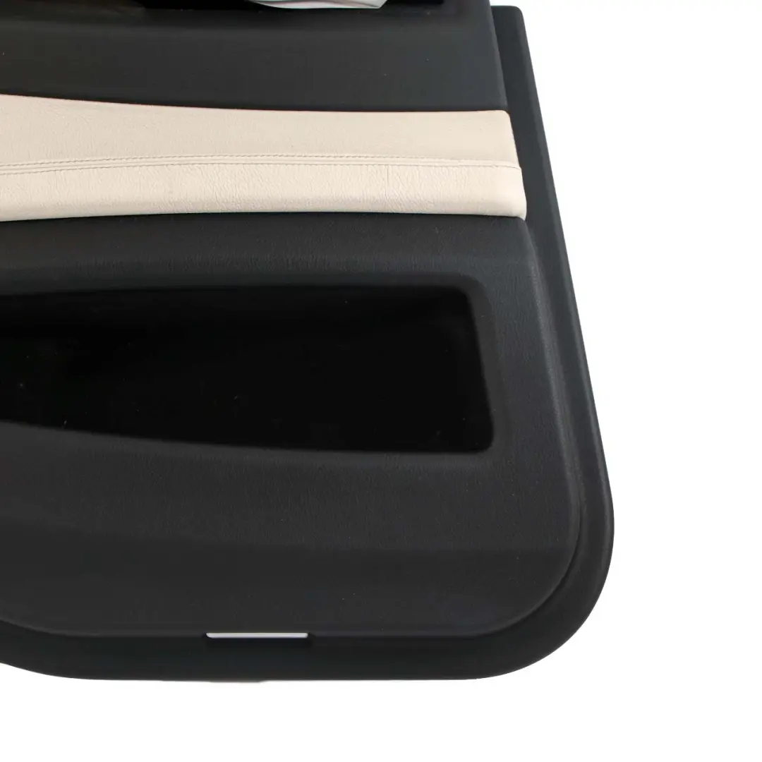 BMW F01 LCI Pannello Rivestimento Posteriore Scheda Porta Dakota Avorio Bianco - SKU 7332897 - Numero di parte 7332897
