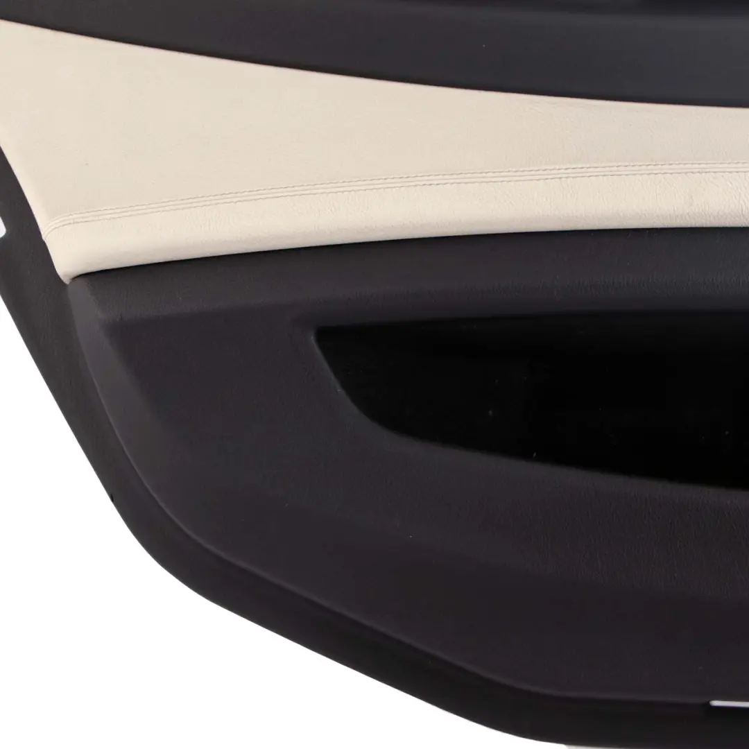 Hinten Links Trim Panel Türkarte Leder Dakota Elfenbein Weiß für BMW F01 LCI mit Teilenummer 7332897 BMW F01 LCI Hinten Links Trim Panel Türkarte Leder Dakota Elfenbein Weiß - SKU 7332897 - Teilenummer 7332897