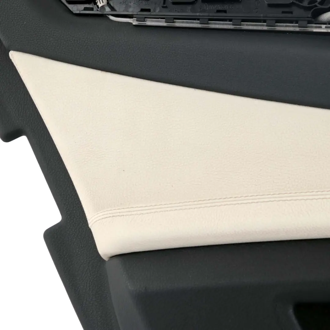 Panneau Garniture Arriere Gauche Carte Porte Cuir Dakota Ivory Blanc pour BMW F01 LCI à propos du numéro de pièce 7332897 BMW F01 LCI Panneau Garniture Arriere Gauche Carte Porte Cuir Dakota Ivory Blanc - SKU 7332897 - Numéro de pièce 7332897