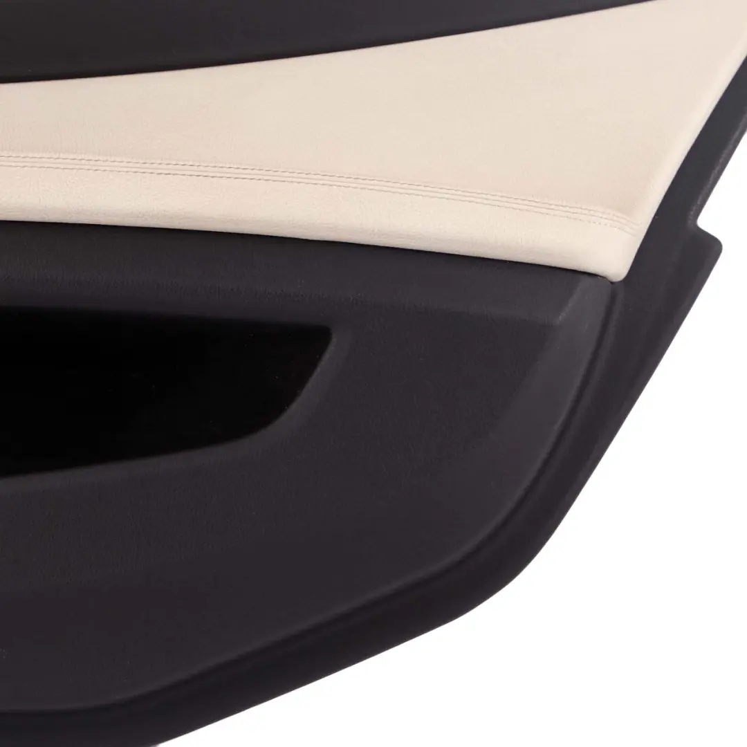 Panneau de porte Arrière Droit en Cuir Dakota Blanc pour BMW 7 F01 LCI à propos du numéro de pièce 7332898 BMW 7 F01 LCI Panneau de porte Arrière Droit en Cuir Dakota Blanc - SKU 7332898 - Numéro de pièce 7332898