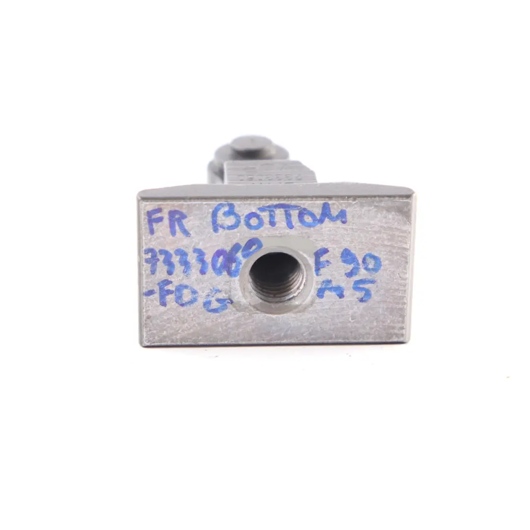 Door Hinge Front Right O/S Bottom Frozen Dark Grey II - P79 to BMW G30 G31 with Part number 7333060 BMW G30 G31 Door Hinge Front Right O/S Bottom Frozen Dark Grey II - P79 - SKU 7333060-FDG - Part number 7333060