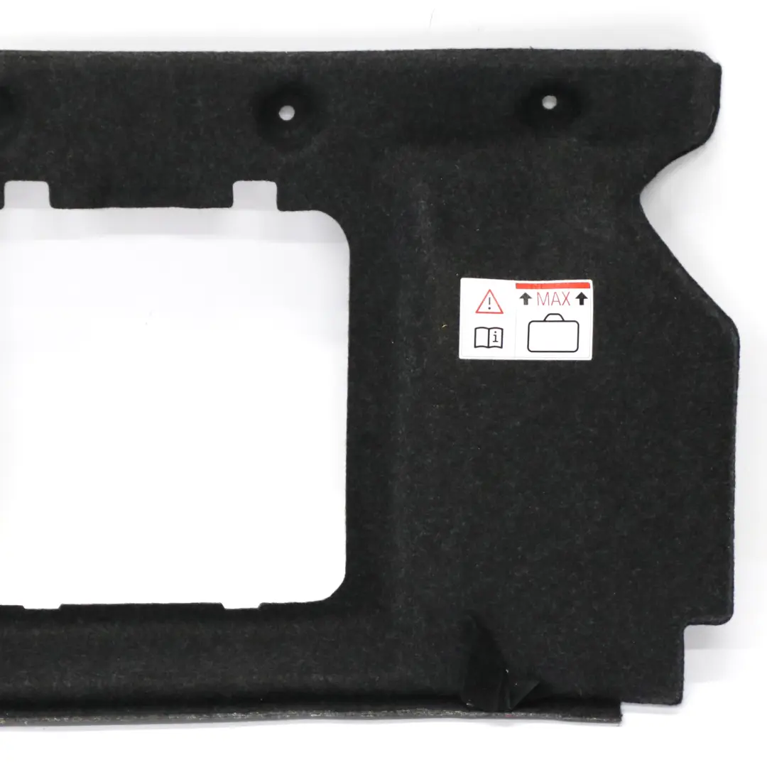  Kofferraumwand BMW Z4 E89 Cabrio Roadster Trennwandverkleidung Schwarz 9141544 - SKU 7333344 - Teilenummer 7333344