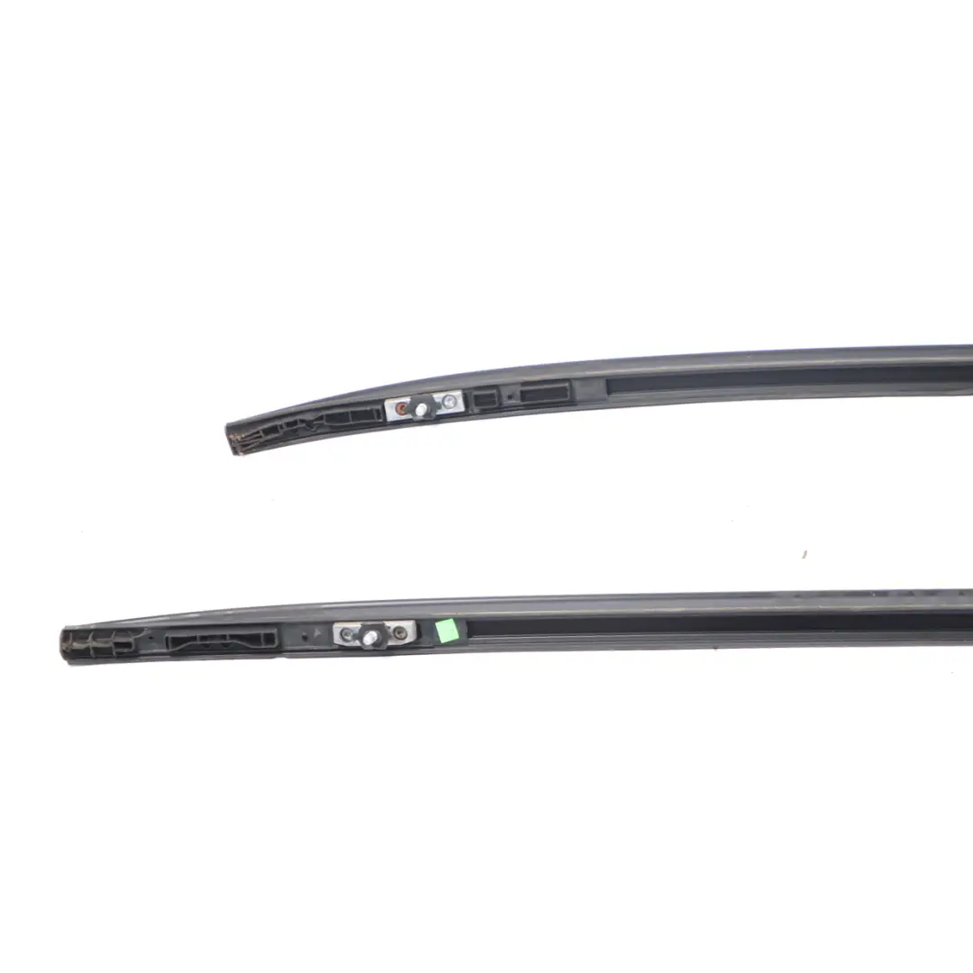 BMW F46 Gran Tourer Techo Railing Izquierda Derecha Rack Trim Strip Set Negro - SKU 7333603 - Número de pieza 7333603