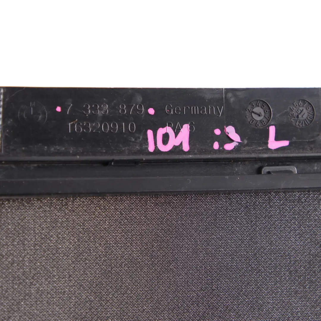 Trim Engine Top Left N/S Scuttle Panel Cowl to BMW i3 I01 Cover with Part number 7333879 BMW i3 I01 Cover Trim Engine Top Left N/S Scuttle Panel Cowl - SKU 7333879 - Part number 7333879