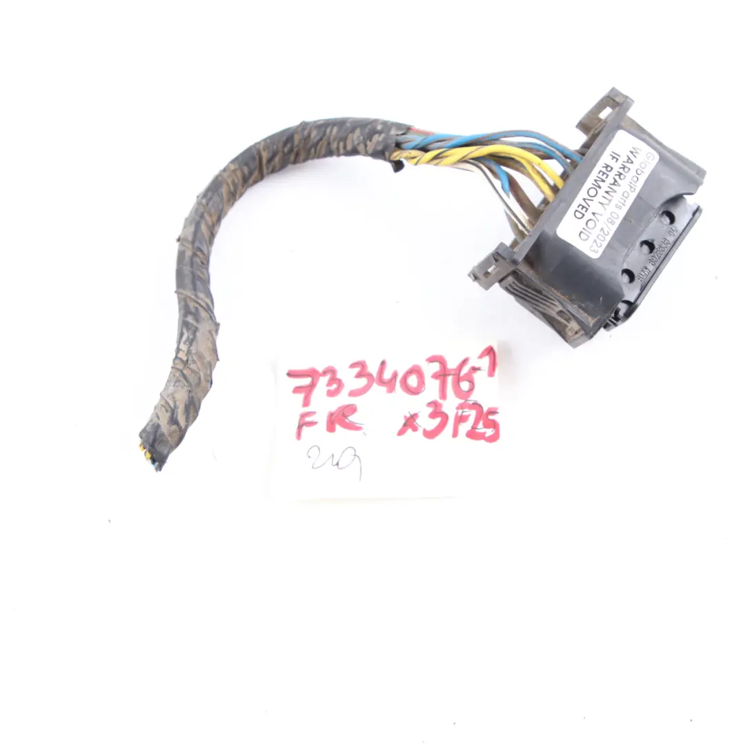  Headlight BMW F25 Headlamp Head Lamp Right O/S Plug Socket Wiring Cable 6925638 - SKU 7334076-1 - Part number 7273206
