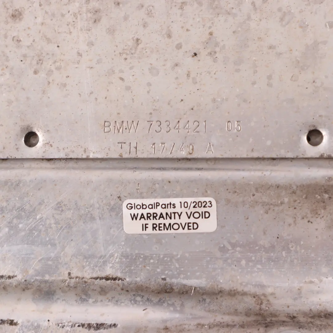 BMW G11 G12 G30 Connecting Member Front Tunnel Rear Part Reinforcement - SKU 7334421 - Part number 7334421