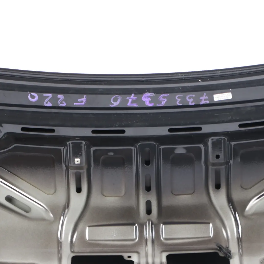 Boot Trunk Lid BMW F22 F87 M2 Rear Tailgate Mineralgrau Grey Metallic - B39 to with Part number 7335376 Boot Trunk Lid BMW F22 F87 M2 Rear Tailgate Mineralgrau Grey Metallic - B39 - SKU 7335376-MG - Part number 7335376