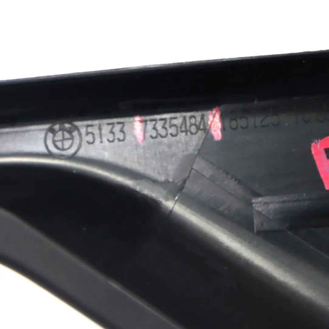 Cubierta Marco Ventana Puerta Delantera Derecha para BMW X4 F26 con número de pieza 7335484 BMW X4 F26 Cubierta Marco Ventana Puerta Delantera Derecha - SKU 7335484 - Número de pieza 7335484