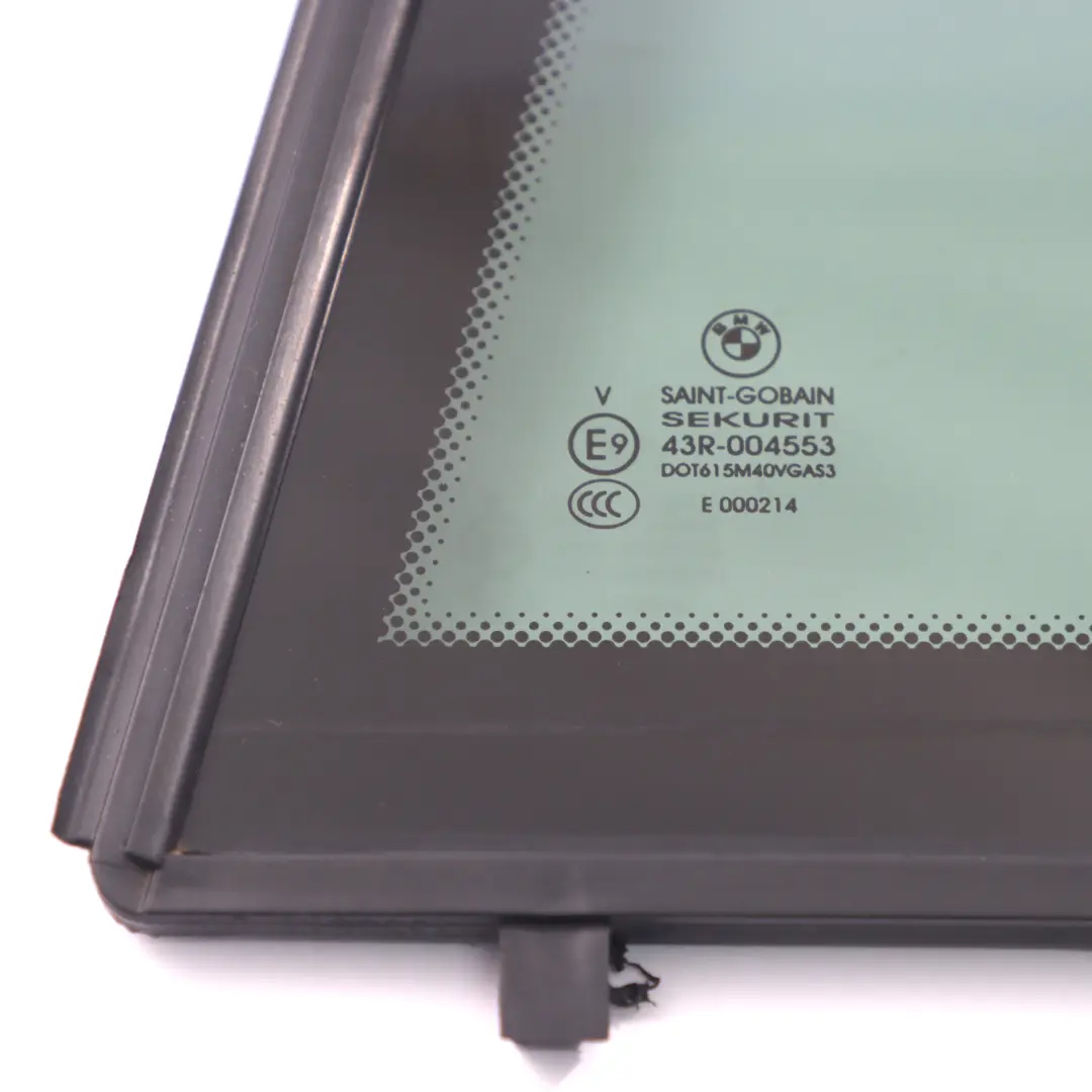  Fenêtre Fixe BMW X4 F26 Porte Arrière Gauche Noir AS3 Protection Solaire - SKU 7335511 - Numéro de pièce 7335511