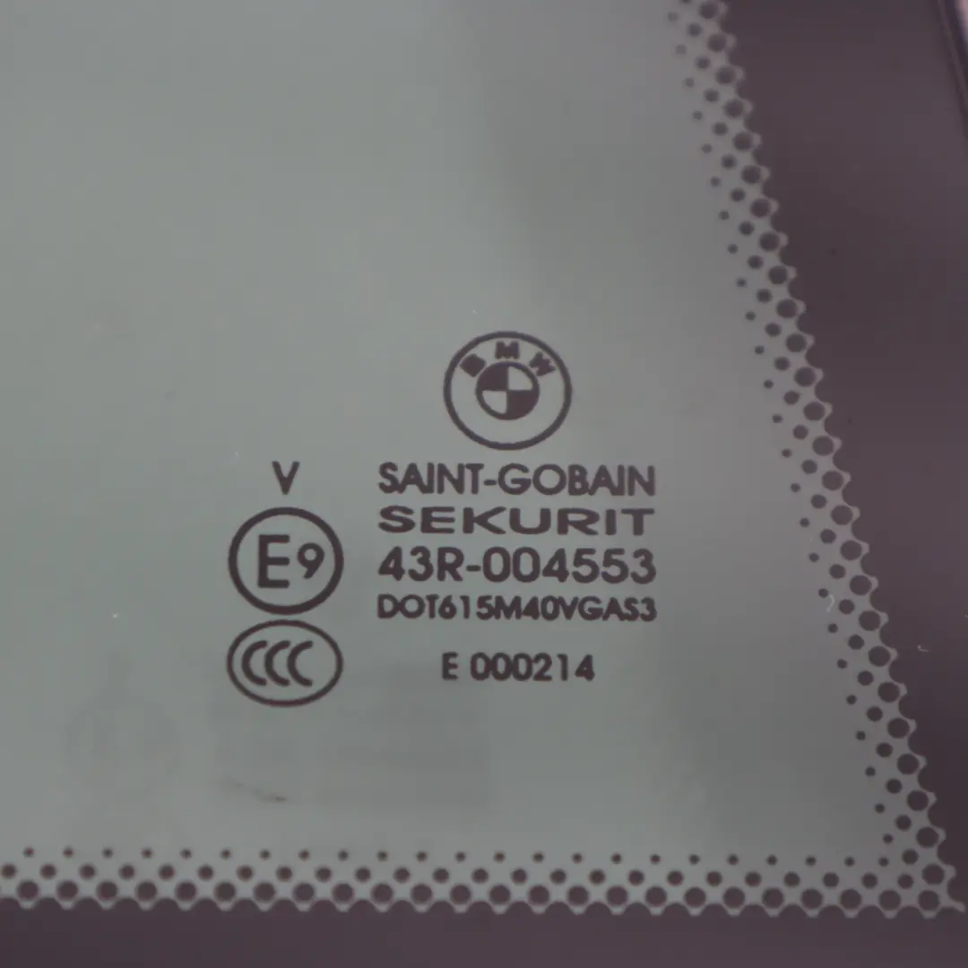 Finestrino fisso BMW X4 F26 Porta posteriore destra Nero AS3 Protezione solare per con numero di parte 7335512 Finestrino fisso BMW X4 F26 Porta posteriore destra Nero AS3 Protezione solare - SKU 7335512 - Numero di parte 7335512