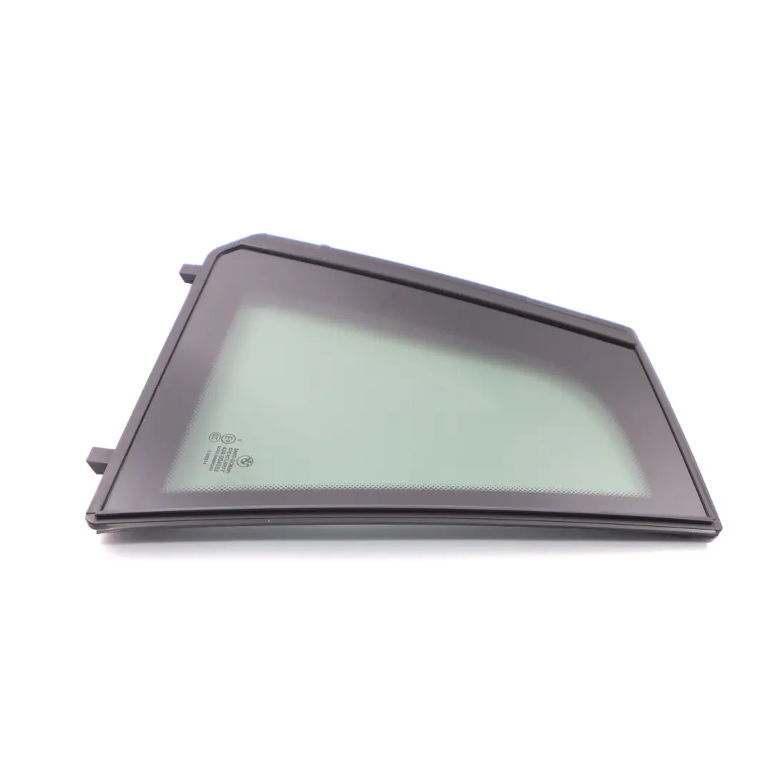 Fixed Window BMW X4 F26 Rear Door Right O/S Black AS3 Sun Protection to with Part number 7335512 Fixed Window BMW X4 F26 Rear Door Right O/S Black AS3 Sun Protection - SKU 7335512 - Part number 7335512