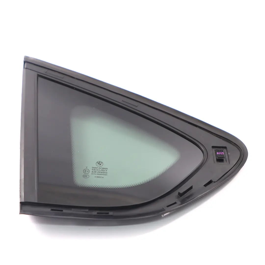 Fixed Window BMW X4 F26 Rear Quarter Panel Left N/S Black AS3 Sun Protection to with Part number 7335517 Fixed Window BMW X4 F26 Rear Quarter Panel Left N/S Black AS3 Sun Protection - SKU 7335517 - Part number 7335517