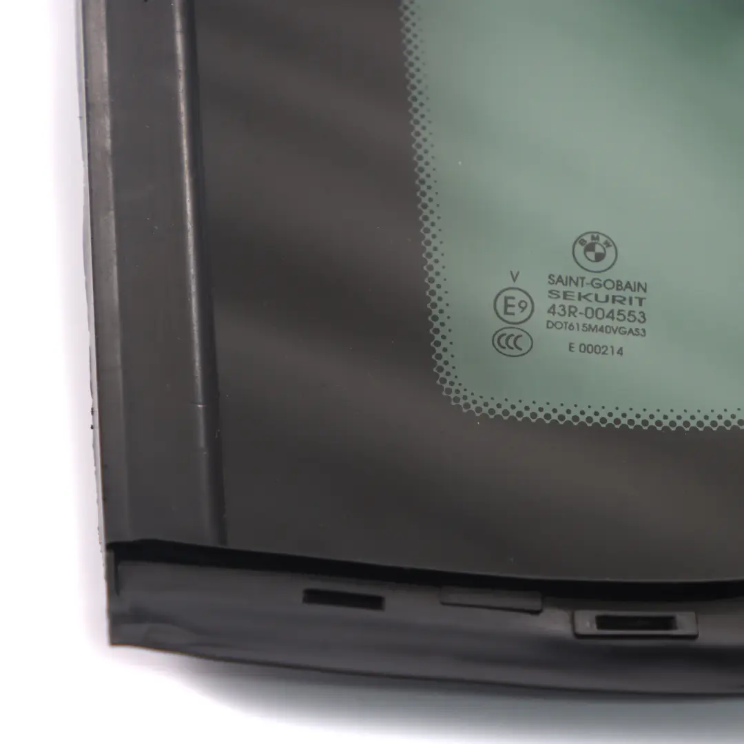  Ventana fija BMW X4 F26 Panel Trasero Izquierda Negro AS3 Protección Solar SSG - SKU 7335517 - Número de pieza 7335517