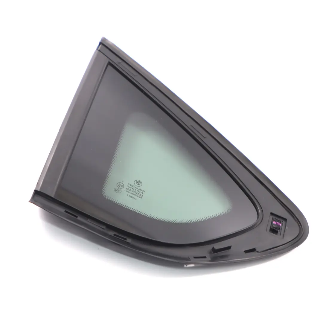  Ventana fija BMW X4 F26 Panel Trasero Izquierda Negro AS3 Protección Solar SSG - SKU 7335517 - Número de pieza 7335517