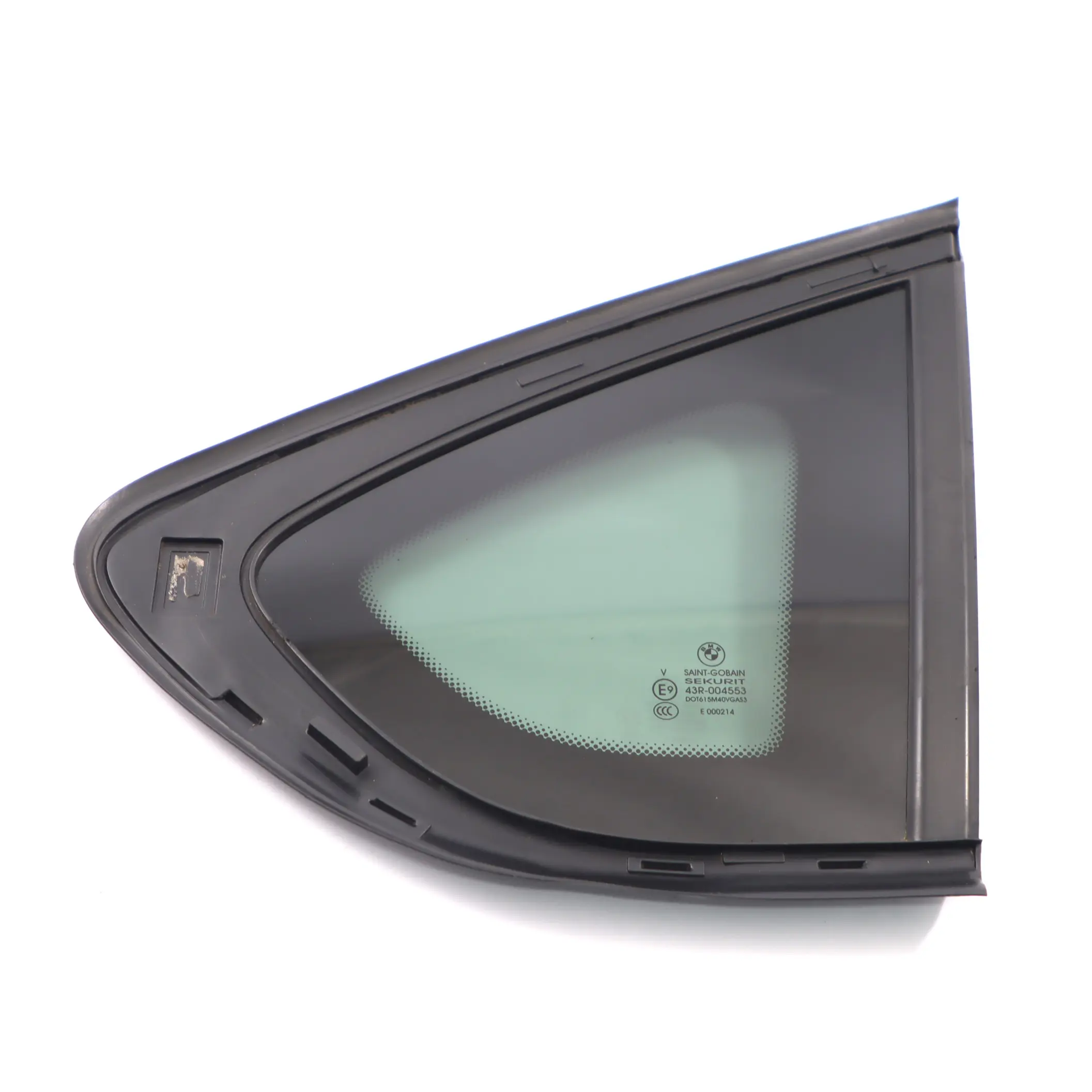 Ventana Fija BMW X4 F26 Panel Trasero Derecho Negro AS3 Protección Solar SSG