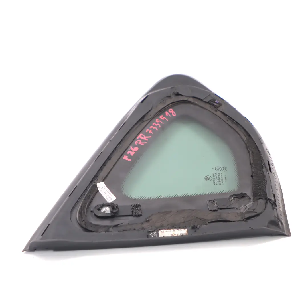 Festes Fenster BMW X4 F26 Rückwand Rechts Schwarz AS3 Sonnenschutz SSG für mit Teilenummer 7335518 Festes Fenster BMW X4 F26 Rückwand Rechts Schwarz AS3 Sonnenschutz SSG - SKU 7335518 - Teilenummer 7335518