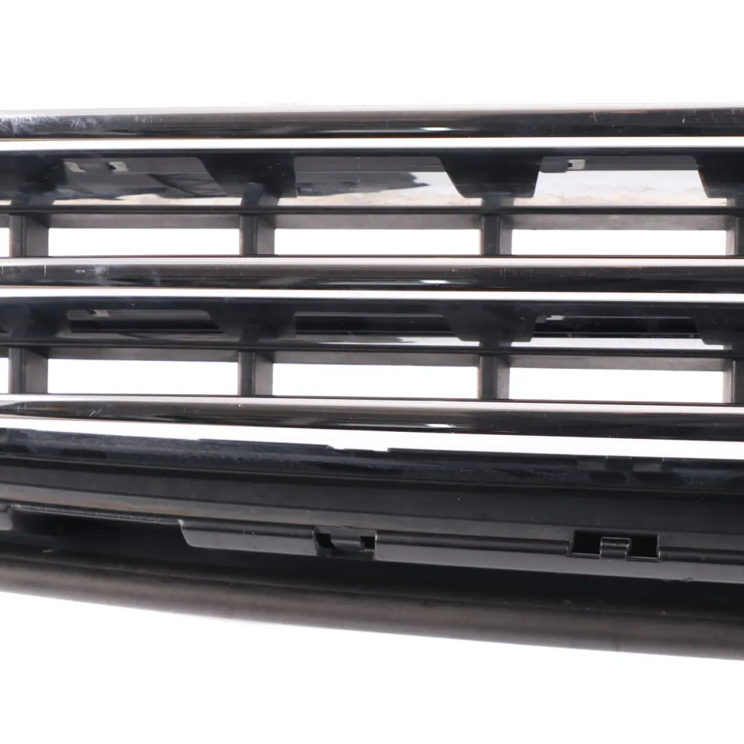 Front Grille Mini Cooper One F55 F56 F57 Bumper Upper Grill Panel Chrome to with Part number 7335529 Front Grille Mini Cooper One F55 F56 F57 Bumper Upper Grill Panel Chrome - SKU 7335529-1 - Part number 7335529