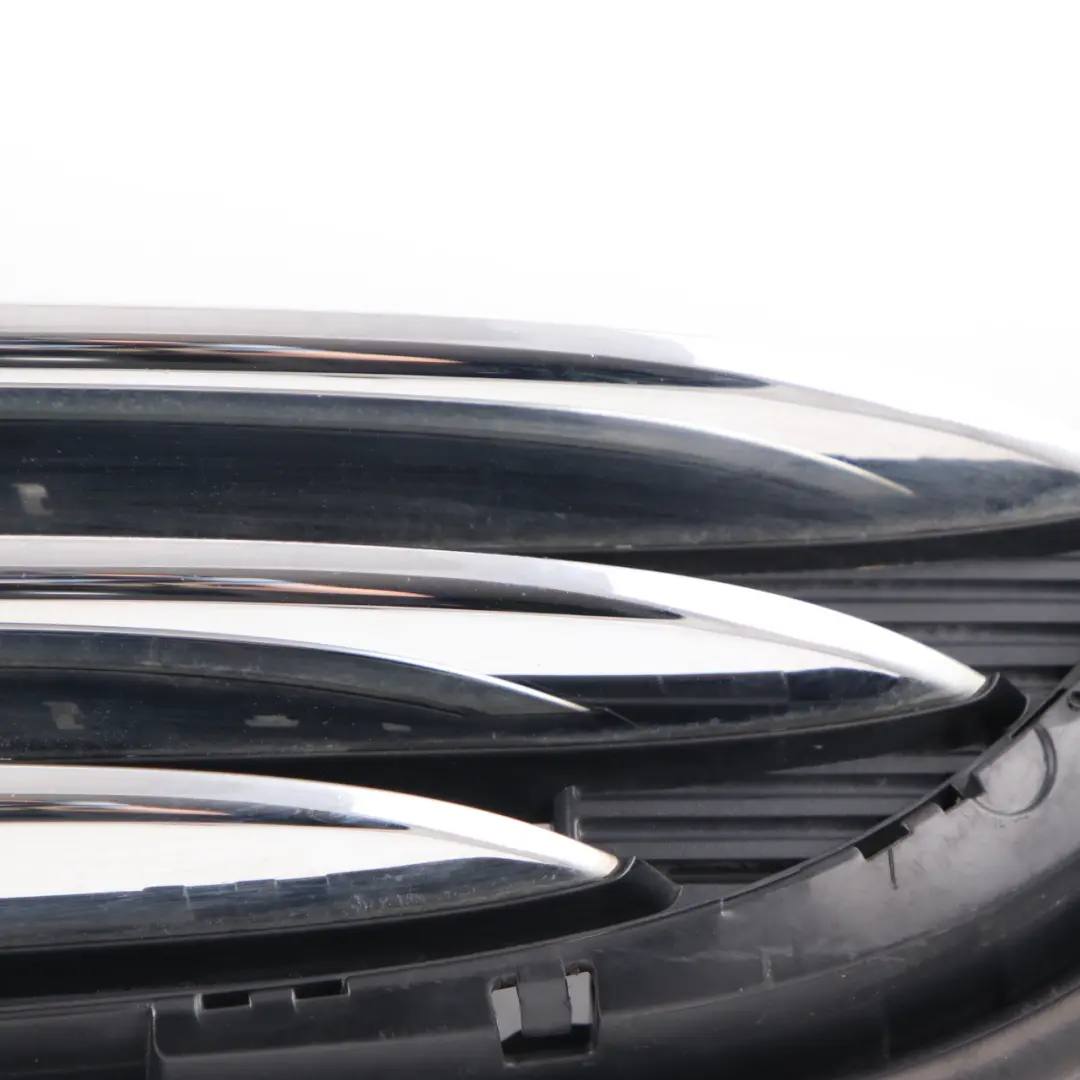 Front Grille Mini Cooper One F55 F56 F57 Bumper Upper Grill Panel Chrome to with Part number 7335529 Front Grille Mini Cooper One F55 F56 F57 Bumper Upper Grill Panel Chrome - SKU 7335529 - Part number 7335529