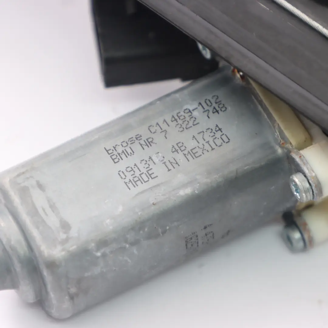  Window Lifter BMW X4 F26 Rear Door Right O/S Regulator Motor Mechanism - SKU 7335602 - Part number 7335602
