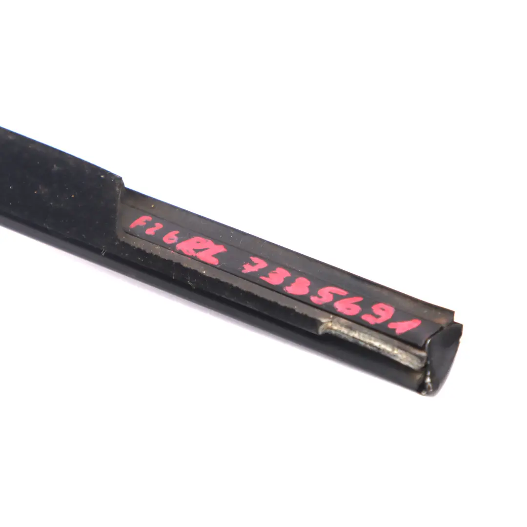 Canal Tapa Tira Puerta Trasera Izquierda Cubiert Exterior Brillo para BMW F26 con número de pieza 7335691 BMW F26 Canal Tapa Tira Puerta Trasera Izquierda Cubiert Exterior Brillo - SKU 7335691 - Número de pieza 7335691