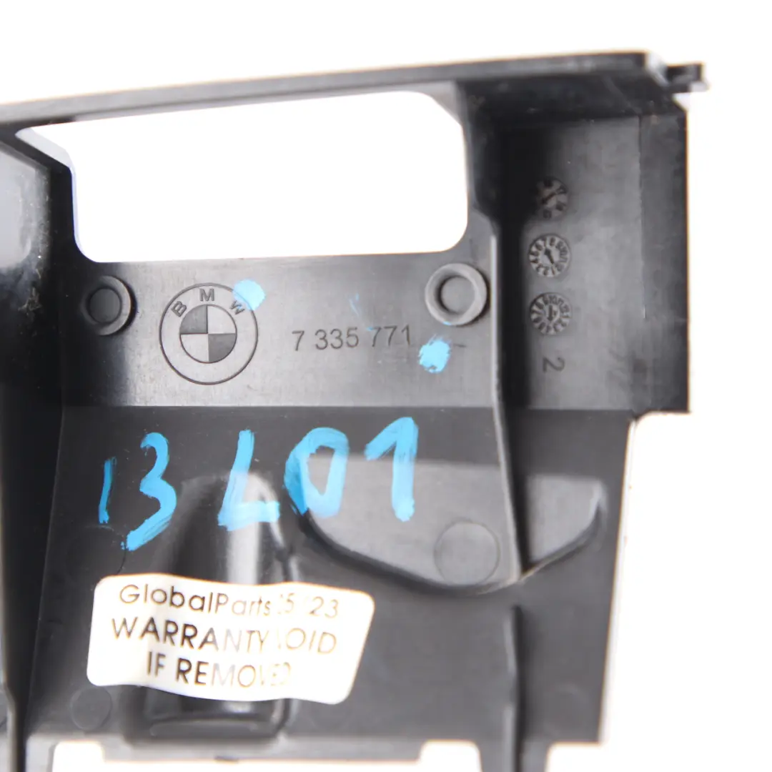 Actuator Charging Socket Cover Flap Bracket Trim to BMW i3 I01 with Part number 7335771 BMW i3 I01 Actuator Charging Socket Cover Flap Bracket Trim - SKU 7335771 - Part number 7335771