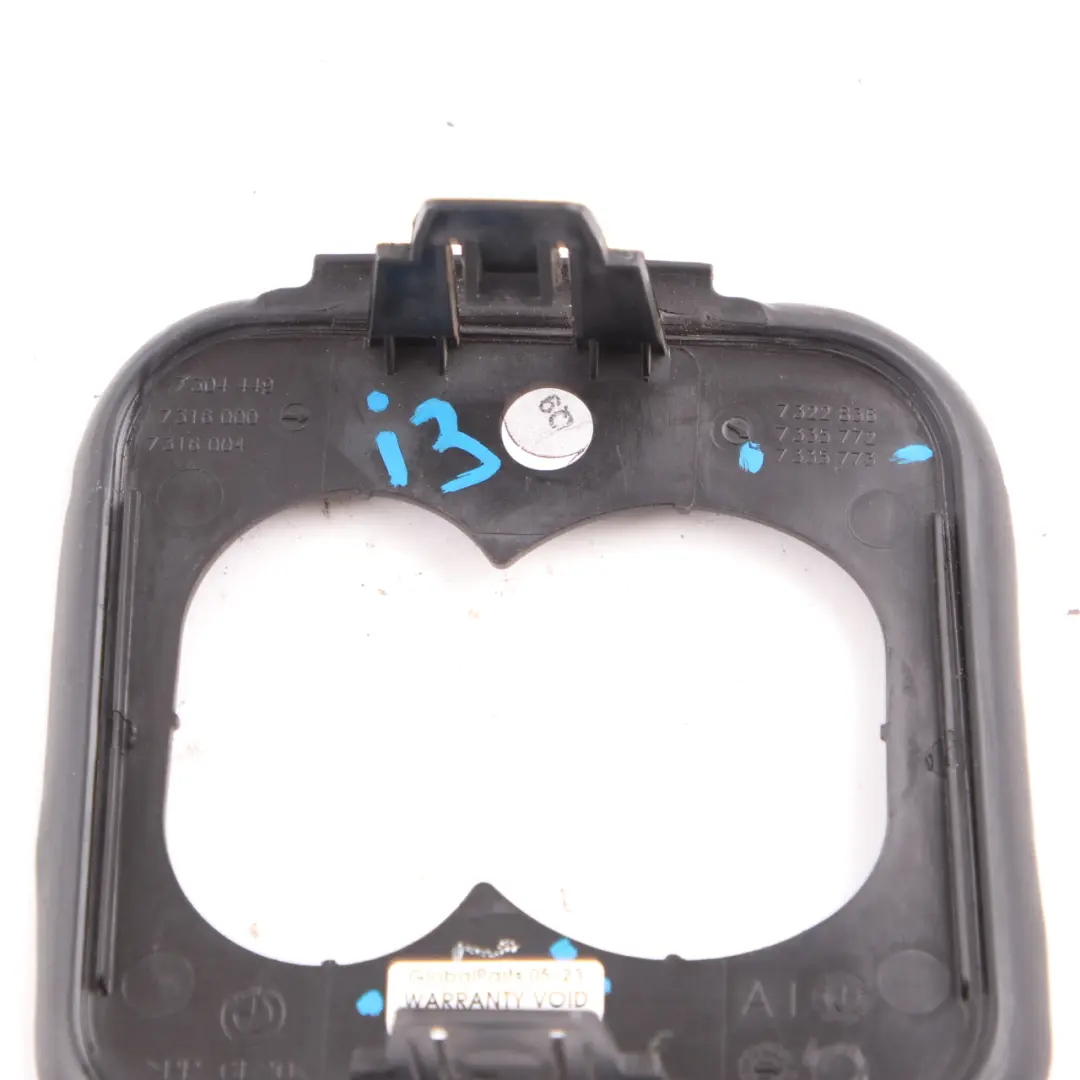 BMW i3 I01 Charging Socket Actuator Cover Flap Bracket Trim Panel - SKU 7335773 - Part number 7335773