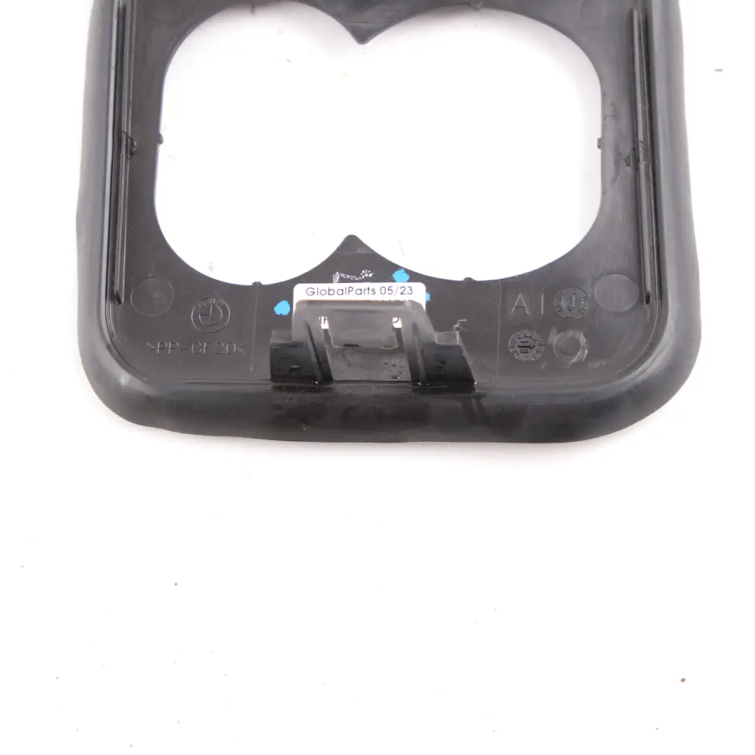 Charging Socket Actuator Cover Flap Bracket Trim Panel to BMW i3 I01 with Part number 7335773 BMW i3 I01 Charging Socket Actuator Cover Flap Bracket Trim Panel - SKU 7335773 - Part number 7335773