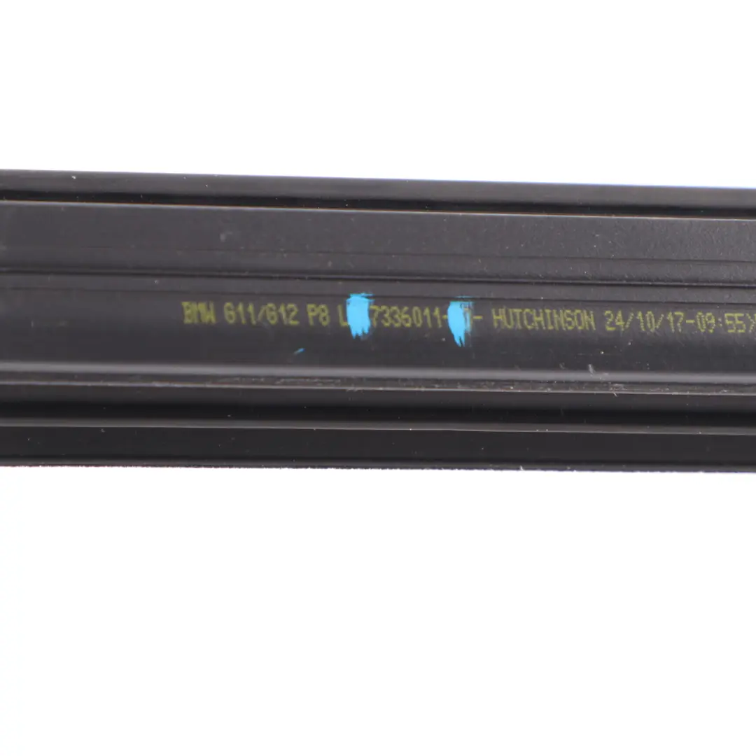 Inner Trim Channel Seal Strip Door Window Front Left N/S to BMW G11 G12 with Part number 7336011 BMW G11 G12 Inner Trim Channel Seal Strip Door Window Front Left N/S - SKU 7336011 - Part number 7336011