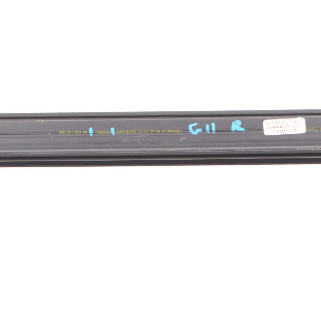 BMW G11 Window Gasket Front Door Right O/S Seal Channel Strip Rubber - SKU 7336012 - Part number 7336012