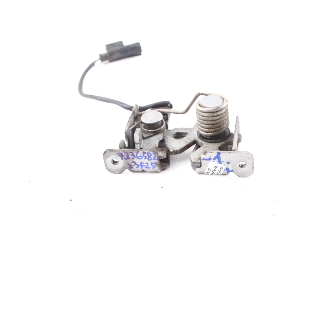 Bloccaggio del cofano BMW X3 F25 X4 F26 Interruttore di chiusura del sistema per con numero di parte 7336582 Bloccaggio del cofano BMW X3 F25 X4 F26 Interruttore di chiusura del sistema - SKU 7336582-1 - Numero di parte 7336582