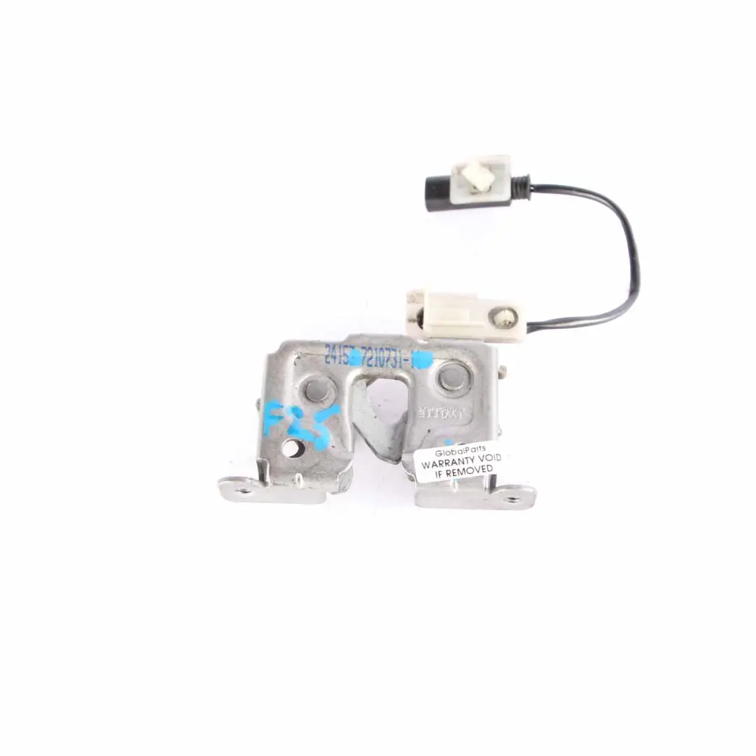 Verrouilage capot BMW X3 F25 X4 F26 Système fermeture capot Interrupteur 7210731 pour à propos du numéro de pièce 7336582 Verrouilage capot BMW X3 F25 X4 F26 Système fermeture capot Interrupteur 7210731 - SKU 7336582 - Numéro de pièce 7336582