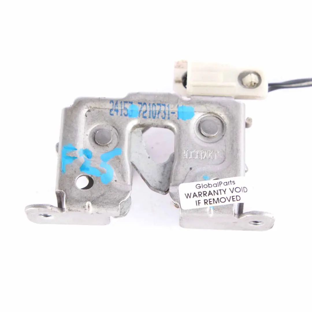  Blocco cofano BMW X3 F25 X4 F26 Sistema chiusura Interruttore chiusura 7210731 - SKU 7336582 - Numero di parte 7336582