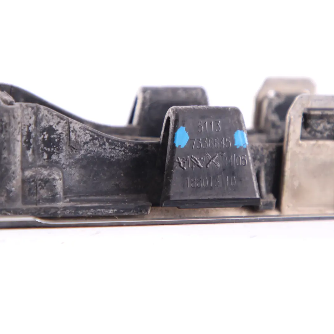 BMW F10 F11 LCI Finitura Pannello Laterale Anteriore Sinistro Cromo - SKU 7336645 - Numero di parte 7336645