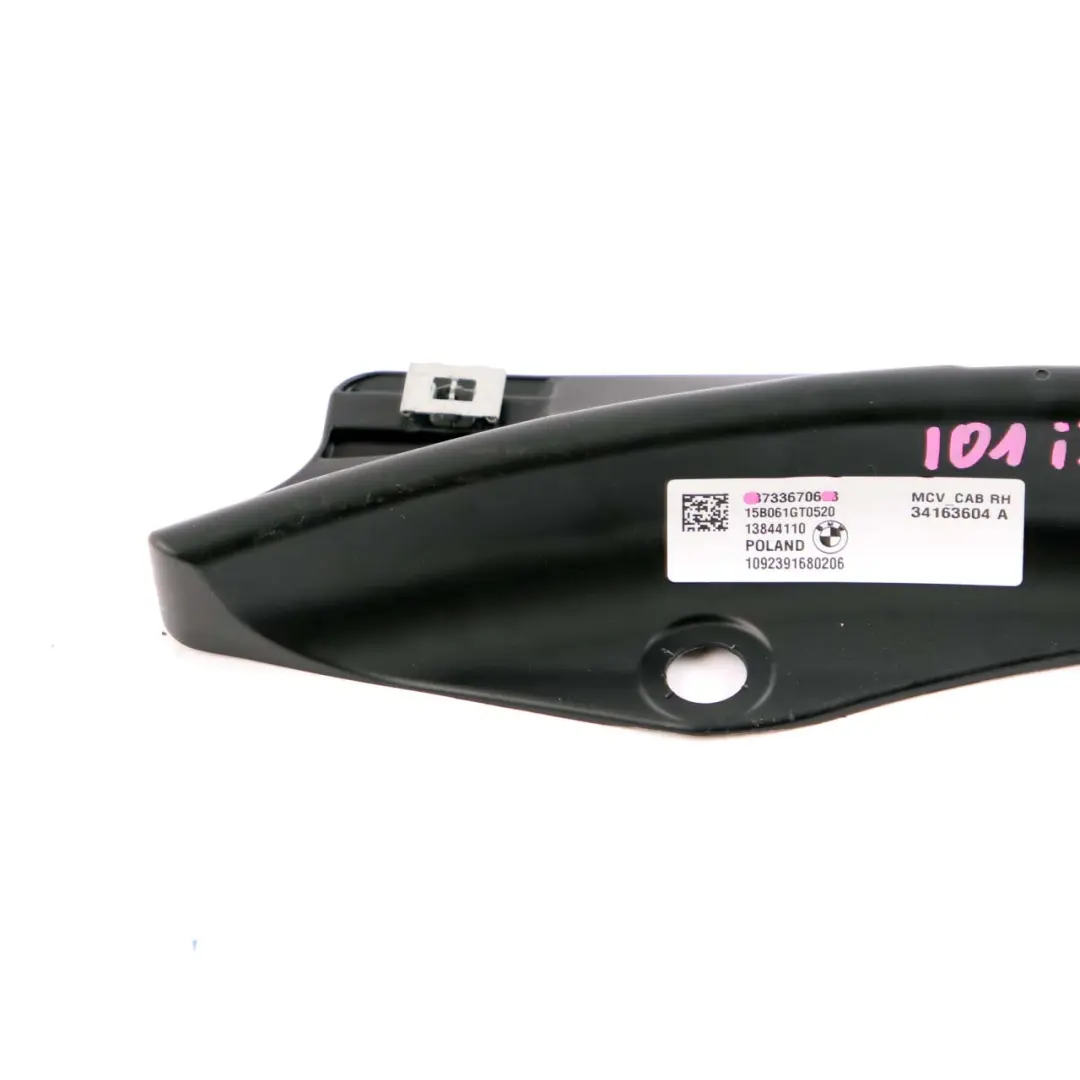 Holder Airbag Right Bracket Curtain Mount O/S to BMW i3 I01 with Part number 7336706 BMW i3 I01 Holder Airbag Right Bracket Curtain Mount O/S - SKU 7336706 - Part number 7336706