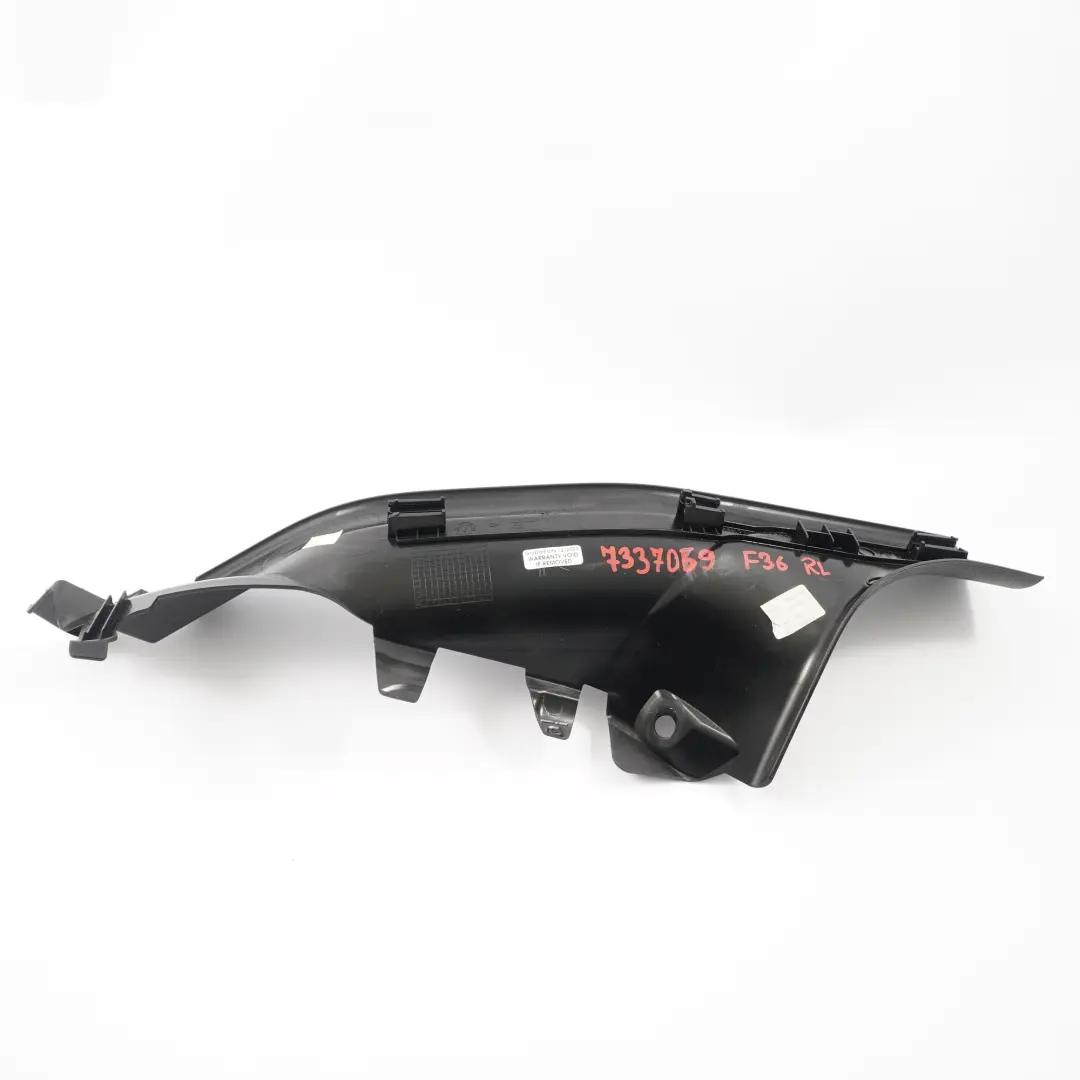 BMW F36 Coperchio interno Striscia di rivestimento interno posteriore sinistro - SKU 7337059 - Numero di parte 7337059