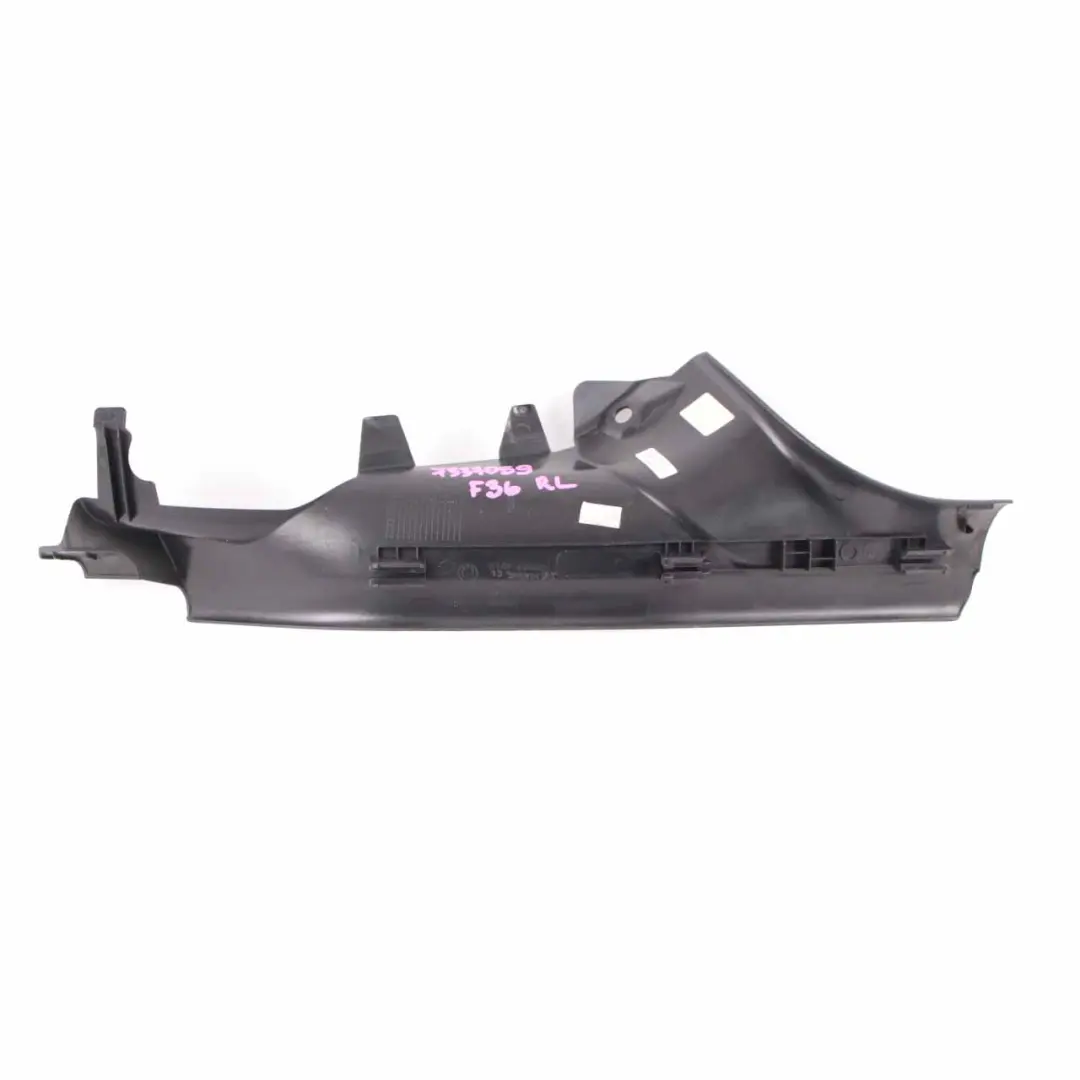 BMW F36 Abdeckblende Einstiegsleiste Innen Hinten Rechts Schwarz 7308811 - SKU 7337060 - Teilenummer 7337060