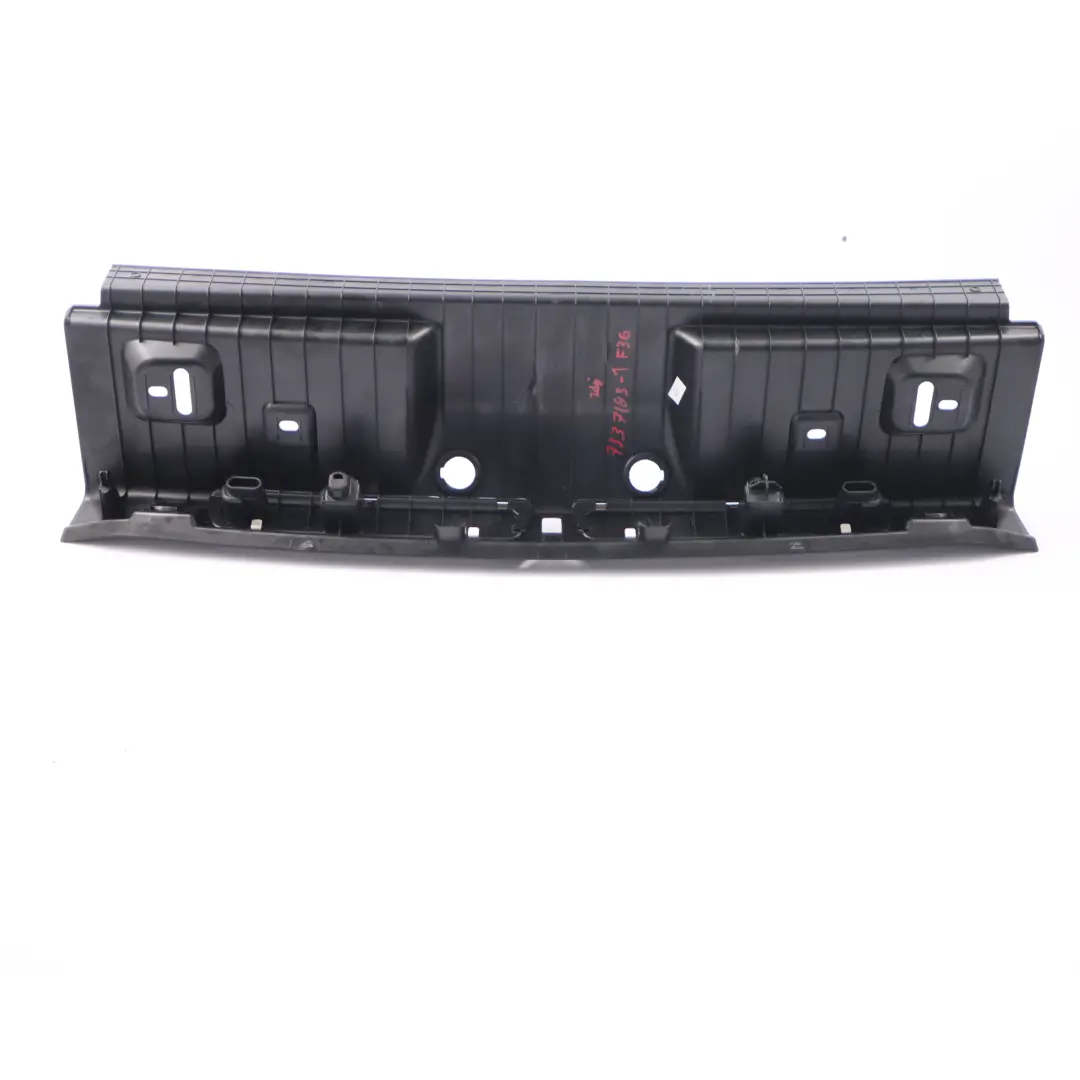 BMW F36 Gran Coupe Carga Sill Cubierta Bota Maletero Piso Panel Trasero 7309520 - SKU 7337183-1 - Número de pieza 7337183