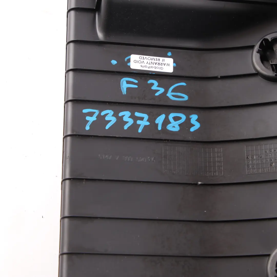 BMW F36 Gran Coupe Ladekante Abdeckung Boot Kofferraum Boden Hinten 7309520 - SKU 7337183 - Teilenummer 7337183