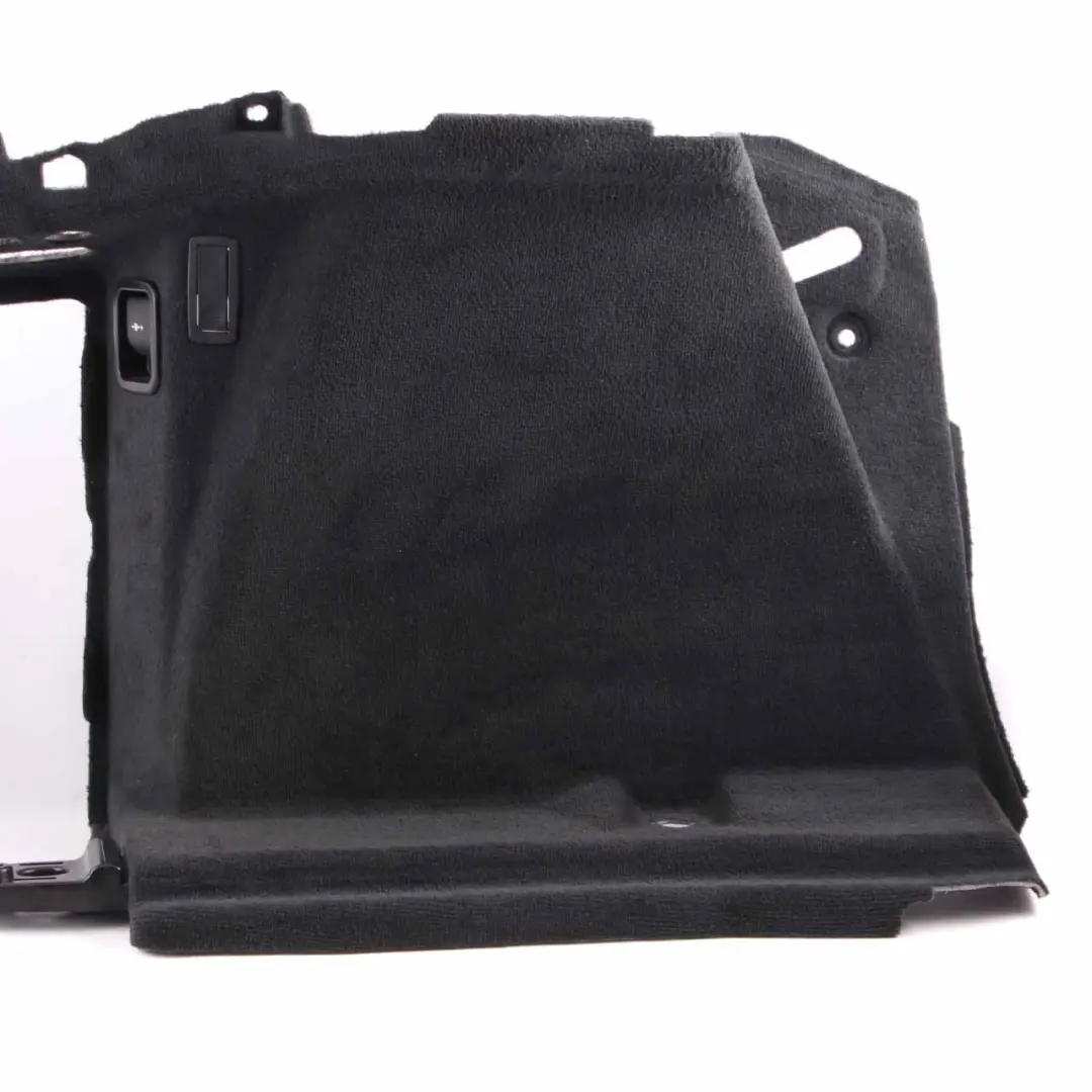 Embellecedor Panel Tapa Lateral Izquierda Maletero Antracita para BMW F36 con número de pieza 7337223 BMW F36 Embellecedor Panel Tapa Lateral Izquierda Maletero Antracita - SKU 7337223 - Número de pieza 7337223